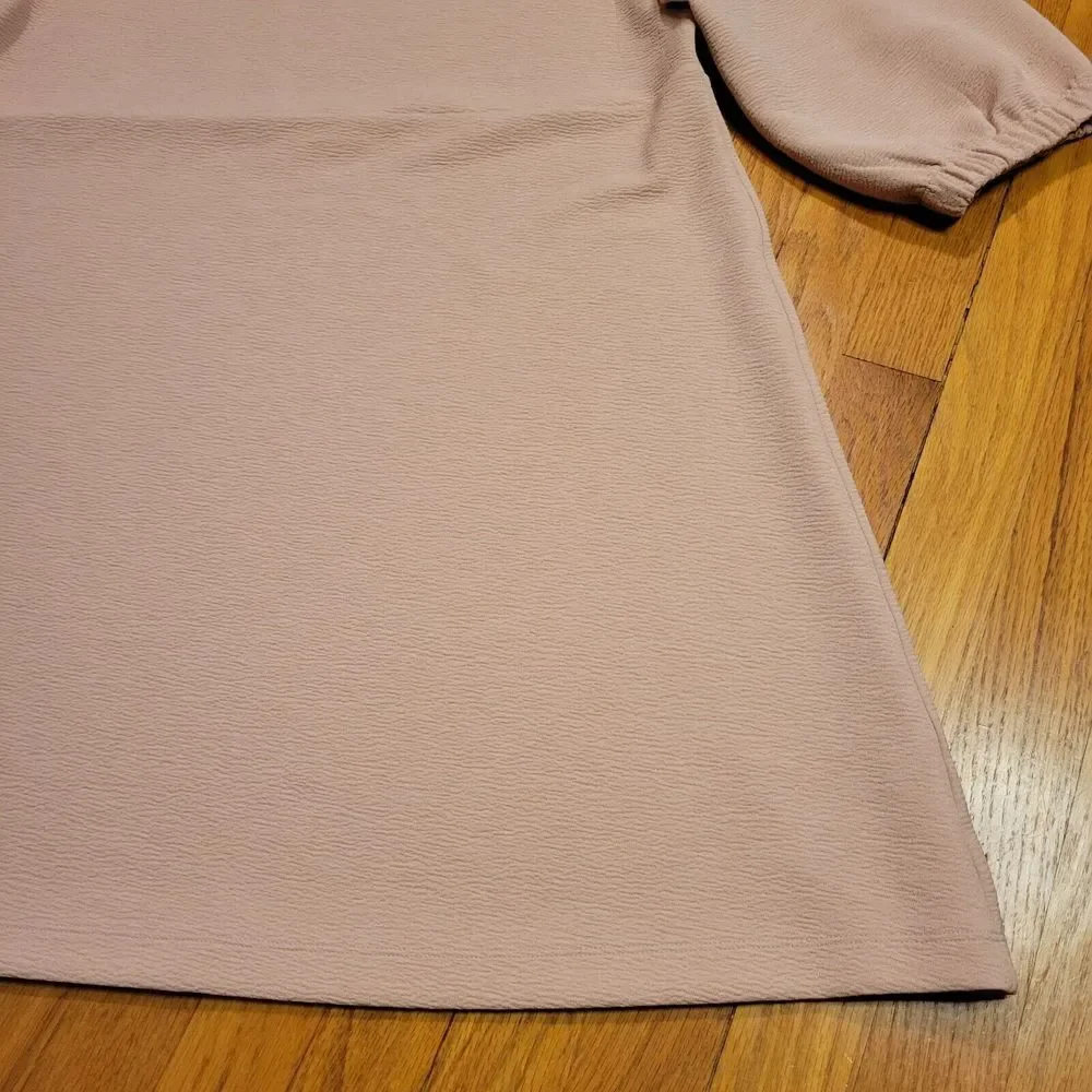 Free Assembly Womens‎ Dress 3/4 Sleeve Pink Size XXL Wedding Career Preppy - Picture 8 of 16